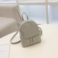 Mini Oil Wax Leather Small Backpack