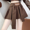 Anti-exposure A-line Elastic High-waist Slimming Skirt