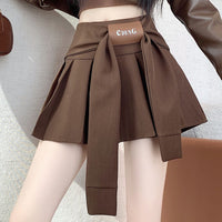 Anti-exposure A-line Elastic High-waist Slimming Skirt