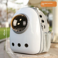 Large Capacity Side Open Schoolbag Pet Portable Cat