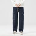 Men's Hong Kong Style Loose Straight All-matching Trousers