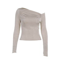 Autumn Women's Off-shoulder Long-sleeved Top