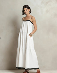 Loose Slimming Resort-Style Elegant Long Dress