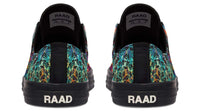 Fashion Printed Couple High Top Canvas Shoes