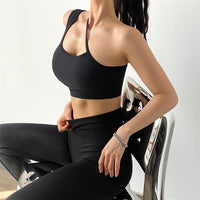 Fitness Bra Gathers Shockproof Running Yoga Vest