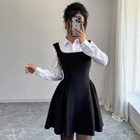 Women's Strapless Square-Neck Summer Dress