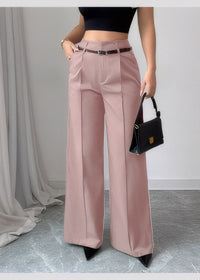 Versatile Summer Draping Slimming Wide-leg Suit Pants