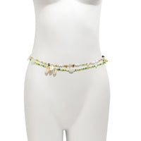 Shell Beaded Rice Beads Multilayer Body Chain Vacations