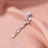 Personalized Chamfered Zircon Umbilical Umbilical Ring