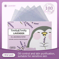 Oil-absorbing Sheets Face Oil Obsorbing Sheet 100 Pieces Fragrance