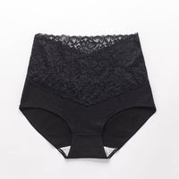 Sexy Transparent Lace Cotton Underwear Women's Buttocks Without Trace