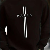 Mens Casual Loose Oversized Sweatshirt For FallWinter