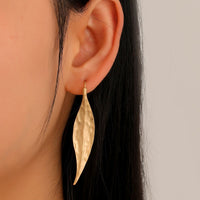 European And American Ins Personality Leaf Ear Hook