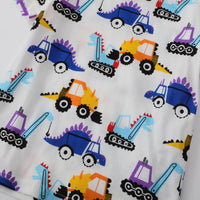 Boys Cute Print Cotton Knit T-Shirt