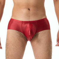 Thin Transparent Highly-elastic Plus Size Men's Low Waist Panties