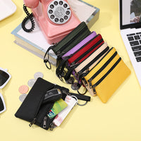 Womens Stylish Mini Canvas Coin Purse