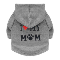 Dog Clothes Fleece Printed Mummy Pet Sweater