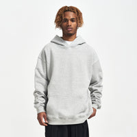 Thick Loose Solid Color Velvet Thickened Hooded Sweatshirt Male