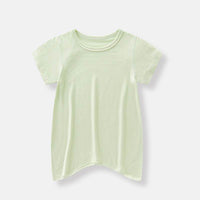 Baby Modal Pajamas Baby Short Sleeve Thin Bodysuit