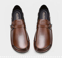 Men's Daily Soft Sole Leather Casual Shoes