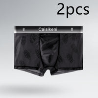 Summer Ice Silk Ultra-thin Breathable Mesh Boxers