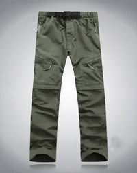 Outdoor Sports Detachable Two-piece Mountaineering Quick-dry Pants