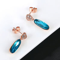 Hazy Moon Simple Fashion Geometric Earrings