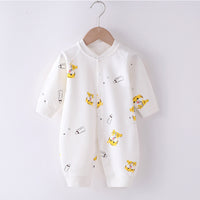 Baby Jumpsuit Spring And Autumn Pure Cotton Boneless