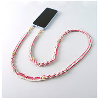 Niche Crossbody Mobile Phone Charm Handmade Weave Vintage Pastoral Style Non-heritage Handmade Mobile Phone Strap