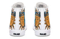 High Top Canvas Shoes For Printing Lovers