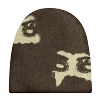 Letter Jacquard Hip Hop Trend Fashion Beanie Hot Girl Street Warm Knitted Hat