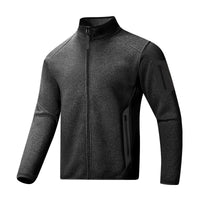 Outdoor Sports Stand Collar Men's Cardigan Tide Fleece Sweater Coat