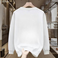 American Round Neck Printed Casual Sweatshirt