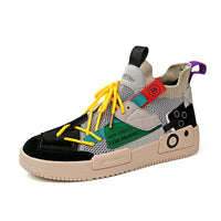Flying Woven Men's Zhongbang Casual Sneakers