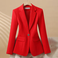 Small Korean Style Casual Short Temperamental Women's Suit Top