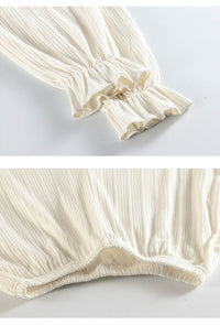 Palace Pajamas Women Spring And Autumn Korean Style Cotton Long Sleeves
