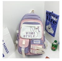 Female Junior High School Student Large Capacity Good-looking Backpack