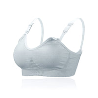 Front Buckle Postpartum Breastfeeding Bra Without Steel Ring