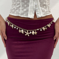 Beach Shell Tassel Body Chains Bohemian Holiday Big Starfish