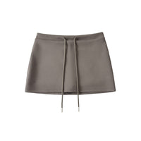 Sweet Hot Girl Style Sexy Low Waist Drawstring Skirt Hip Skirt For Women