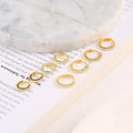 Diamond Mini Round Small Ear Ring Earrings