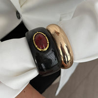 European And American Style Resin Dyed Bracelet For Women