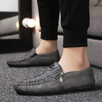 Four Seasons Slip-on Lazy Shoes Soft Bottom Retro