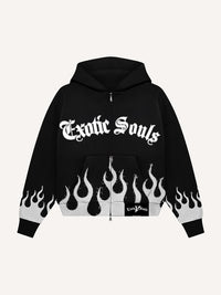 Fashion Casual Printed Polyester Sweater