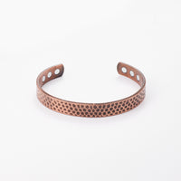 Magnetic Small Wave Pattern Antique Red Copper Brushed