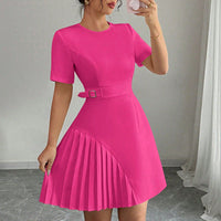 Fashionable And Elegant Short-Sleeve Dress For Women