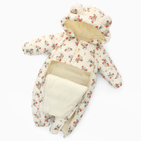 Winter Thickened Plus Velvet Children's One-piece