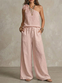 Sexy Urban-Style Loose-Fit Sleeveless Pantsuit
