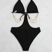 New Bikini Swimsuit Women's Chain Sexy