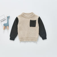 Korean Style Children's Long Sleeve Pullover Fashion Jacket